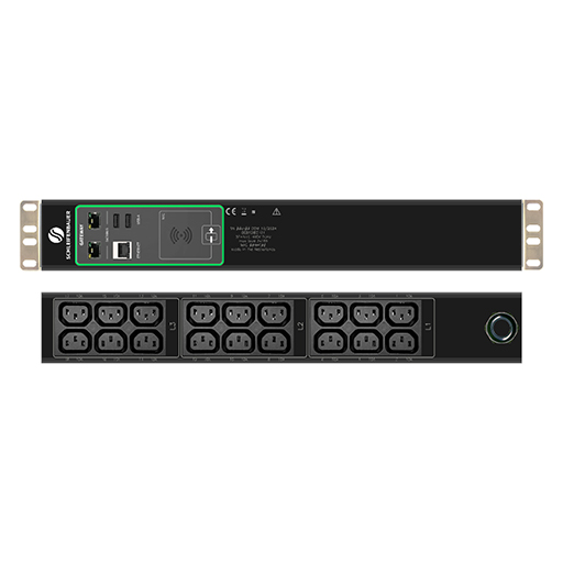 You Recently Viewed Schleifenbauer GM BEB1DIB3101 Managed Double Horizontal PDU 5.0 Gateway, 16A, 18 outlets Image